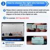 For FORD Transit Tourneo 2017 Car Android Radio Frame Fascia Stereo Panel Harness Wire Canbus Box Dashboard Mount Kit