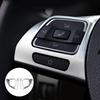 Накладка на рулевое колесо автомобиля для VW GOLF MK6 PASSAT B7 CC EOS TIGUAN JETTA TOURAN SHARAN CADDY Наклейка на молдинг
