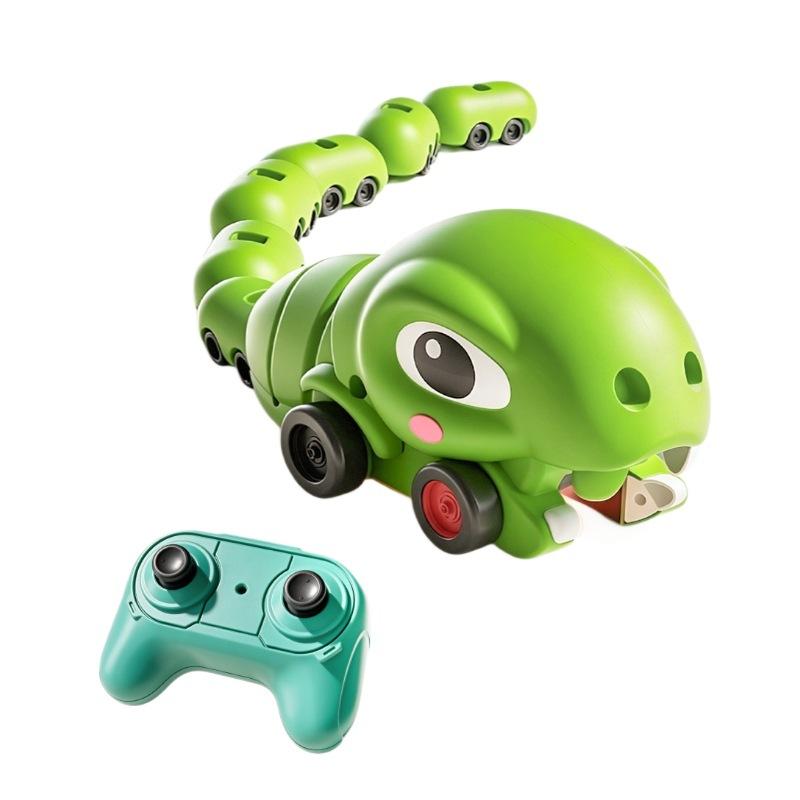 Remote Control Magnetic Snake Toy, Magnetic Assembly Two-Player Battle, Kids Educational Electric RC Snake