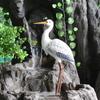 Simulated Heron Ornament for Outdoor Garden and Courtyard Landscaping Decoration - Egret Resin Craft