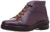 Сделано в Японии, натуральная кожа, водоотталкивающие ботинки 4E Speran Sole Zipper SP2177WSR Фиолетовый 23 см [Спорт] Противоскользящие женские [Товар]