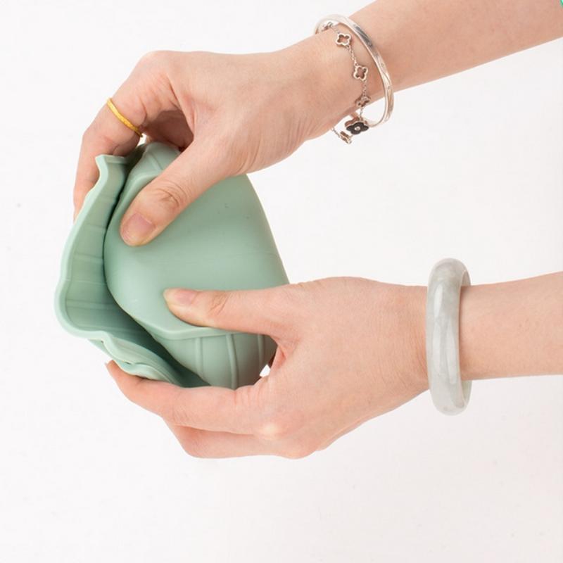 Mouthwash Cups Holder Stackable Silicone Cup Dispenser For Bathroom Sink Counter Space-Saving Mouthwash Cup Holder Small