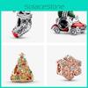 With Car Pendant Christmas Tree Design Used For Bracelet Decoration Girl Gift