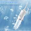 Portable Dental Water Flosser Oral Irrigator USB Rechargeable Water Floss Jet Tooth Pick 4 Tips 220ml Mouth Washing Machine