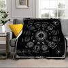 Astrological Symbols Mandala Blanket Flannel Blanket Throw Blanket Sofa Cover Blanket Soft Premium Blanket Picnic Blanket Tv Blanket Gifts