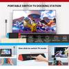 Portable Tv Dock Station For Nintendo Switch/switch Oled With 4k Hdmi-compatible Adapter/type C Port/usb Port