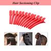 Bestauty 12Pcs Sectioning Clips Plastic Hair Clamp Grips Hairdressing Styling Salon Tool