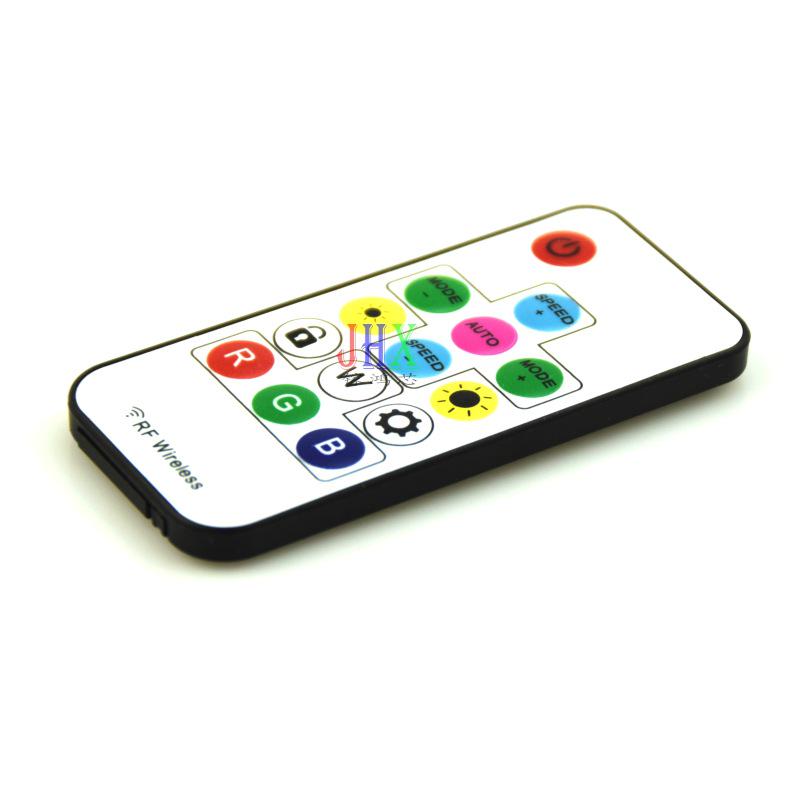 14-кнопочный РЧ Dreamcolor 12V LED-контроллер с 300 цветовыми эффектами