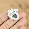 Распродажа ко Дню матери Кольцо-цветок обещания из натурального лабрадорита и мультикамней, серебро 925 пробы
