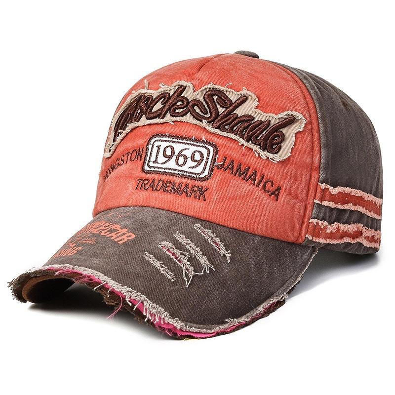 Style Street Urban Hop Hip Snapback Adjustable Women For Hat Visor Casual Stitching Embroidered Shark Cotton Pure Letterings Alphabet Large Cap Trendy
