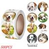 50-500pcs Kids Reward sticker  puppy dog Pattern encouragement stickers for Teachers Cute Animals Stickers Stationery Stickers