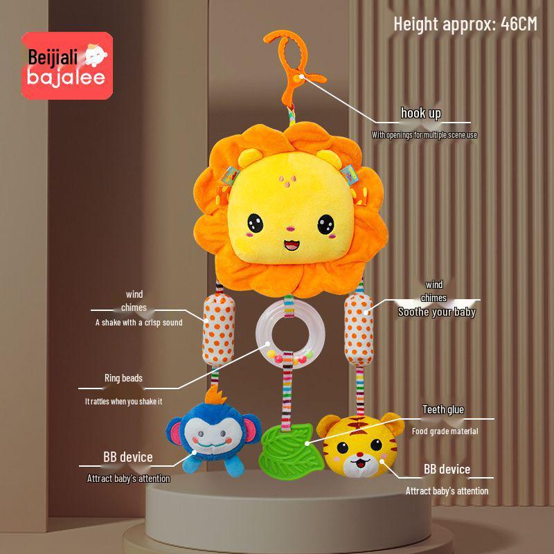 Подвесная погремушка-колокольчик для детской коляски и кроватки