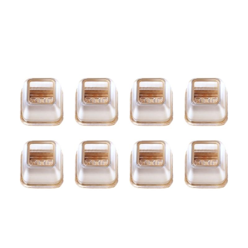 8Pcs Table Chair Leg Protector Cover Silicone Furniture Floor Feet Cup Thick Felt Bottom Protector Feet Cover Reduce Noise