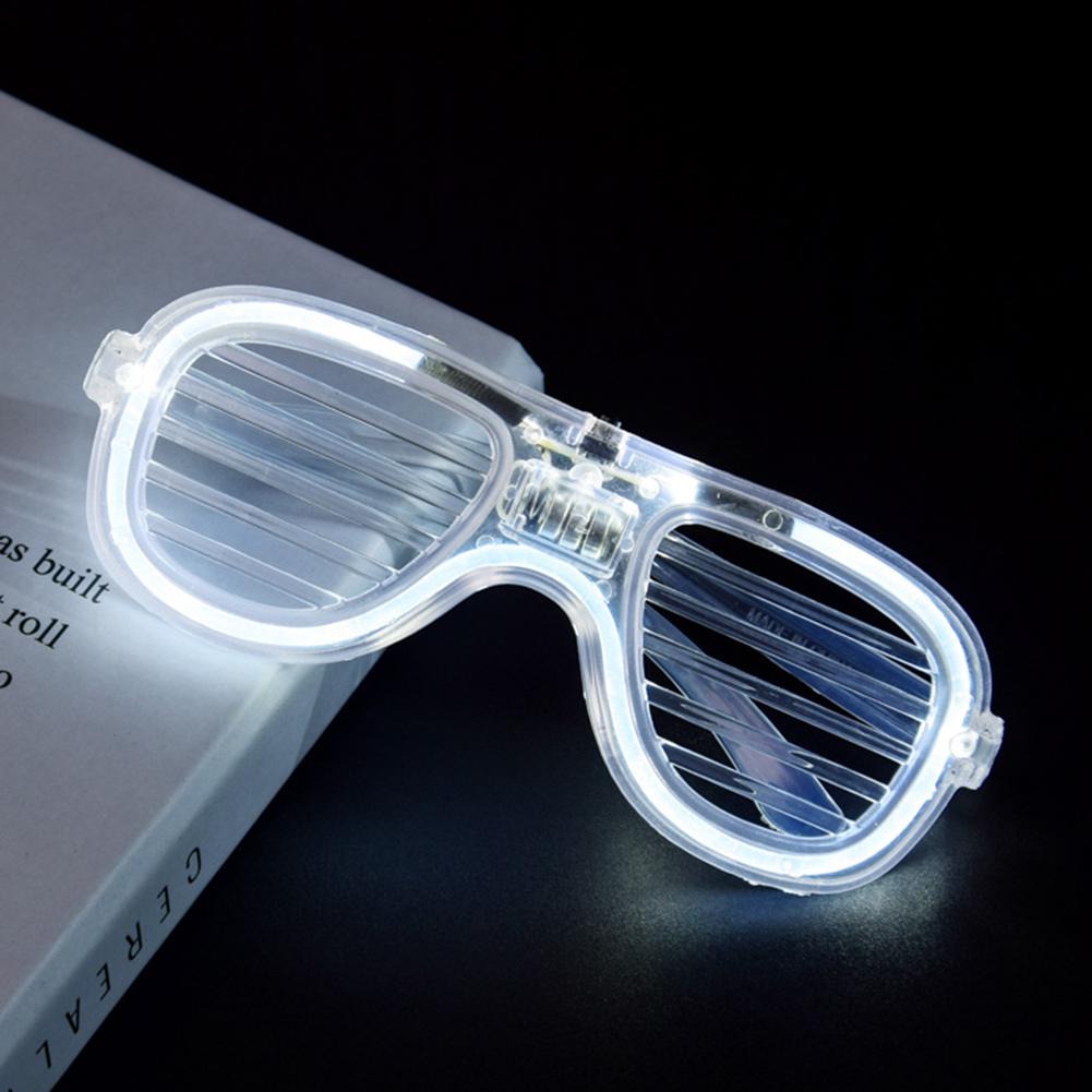Shutters LED Luminous Glasses Disco Party Star Glowing Toy Props for Children
