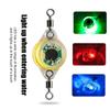 5-2PCS LED Fishing Lure Light Flashing 4Color Deep Drop Underwater Eye Shape Fishing Squid Fishing Bait Luminous Attracting Fish