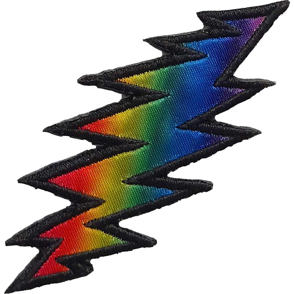 Grateful Dead Rainbow Iron On Patch