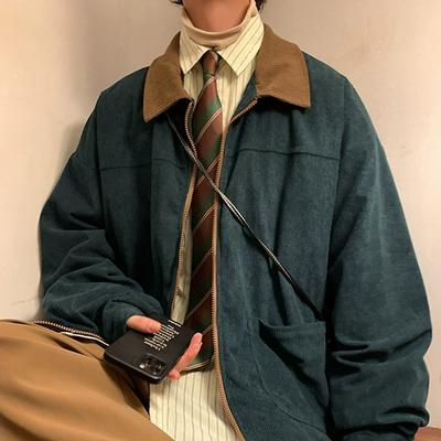 Мужская куртка-бомбер больших размеров, ветровки на молнии, пальто весна-осень, свободная верхняя одежда-карго