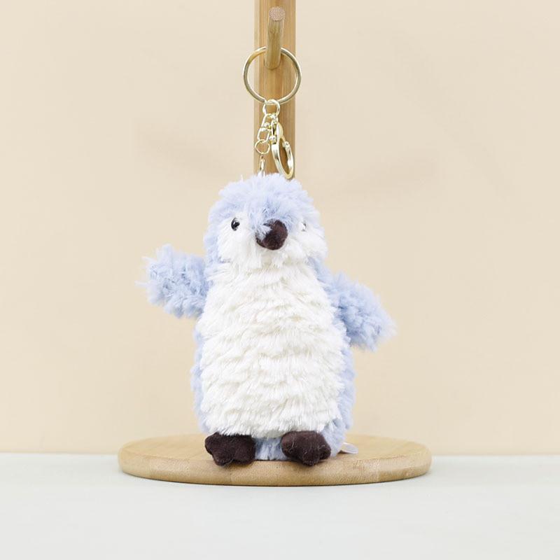 Adorable Plush Penguin Keychain Cute Stuffed Animal Toy For Bags And Keys 13cm