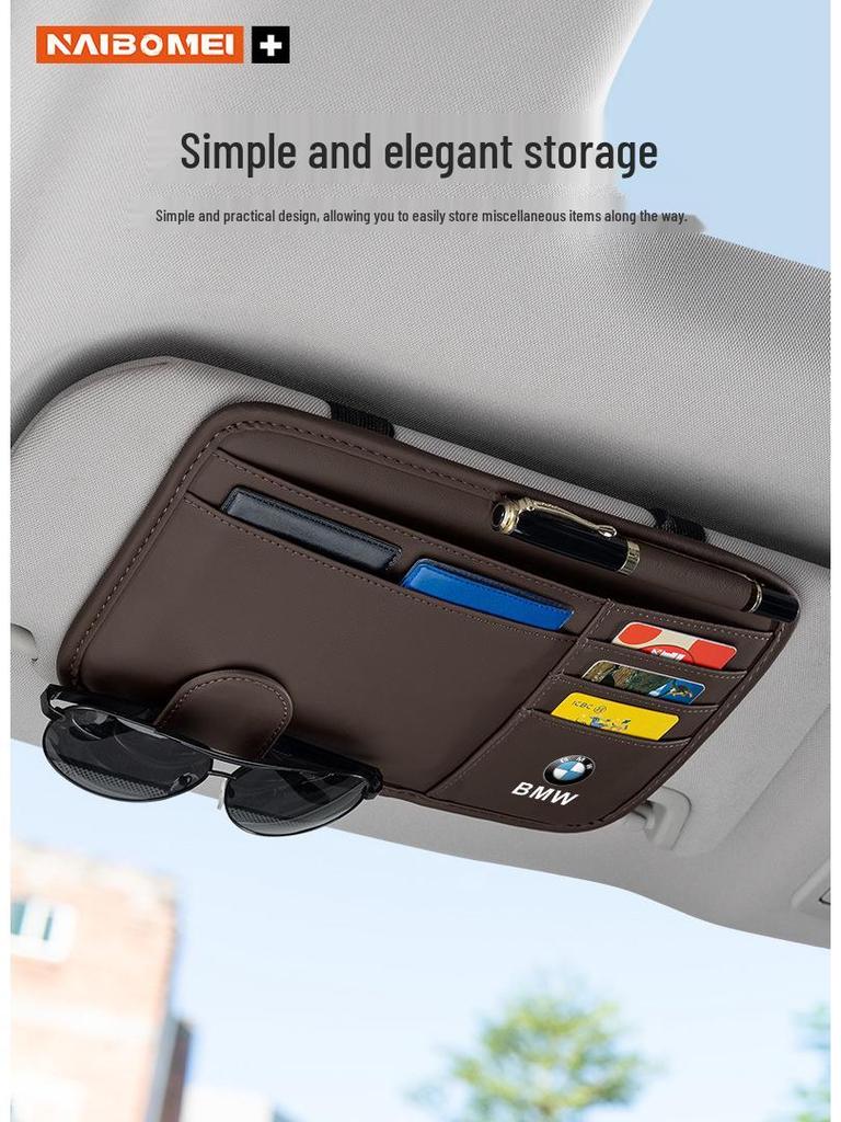 Car Document Holder, Sun Visor, and Glasses Clip for Oshan X5/X7/Z6/Cosay 3/5/6Pro Models.