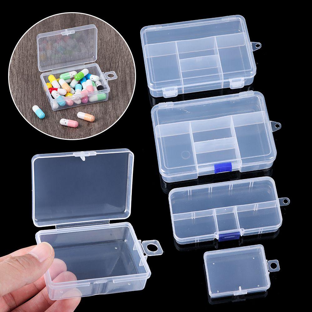 Clips Boxes Pill Storage Supply Craft Bead Holder Storage Box Jewelry Diamond Container