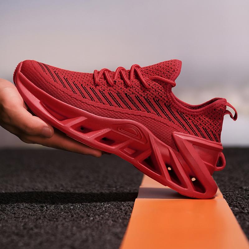 Мужские кроссовки для бега, легкие спортивные туфли для ходьбы, классическая сетчатая дышащая повседневная обувь, мужские модные мокасины, кроссовки для мужчин