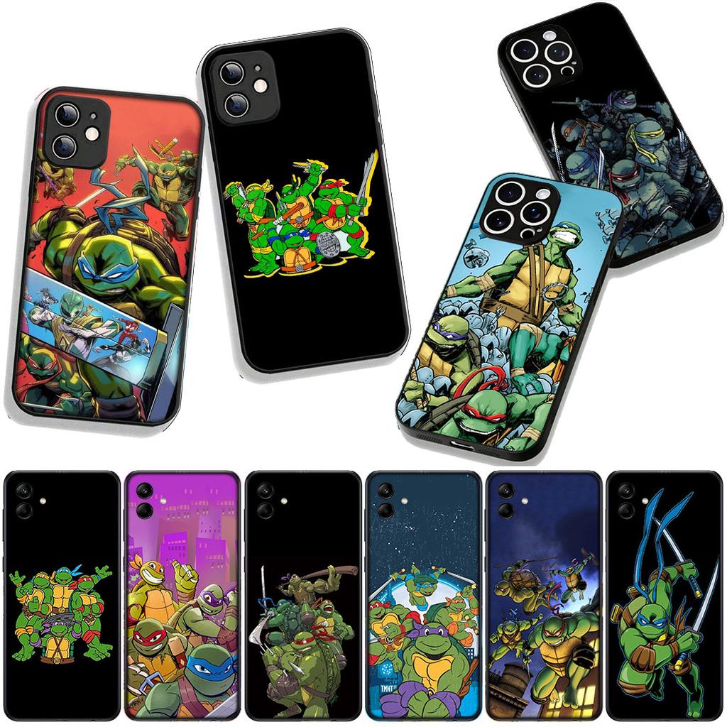 Чехол N-Ninjas Аниме Черепашки-ниндзя для телефона Xiaomi Poco F6 F7 Ultra F5 F3 X7 X6 X5 X3 NFC M7 M6 Pro C75 C65 C71 C61 Coque