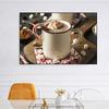 Горячий шоколадный напиток HD картинки холст картины шоколад кофе постеры принты для декора стен кофейни Cuadros