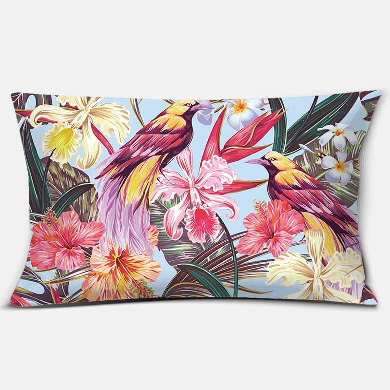 Модное растение Фламинго украшение дома автомобильный диван наволочка 30 см * 50 см