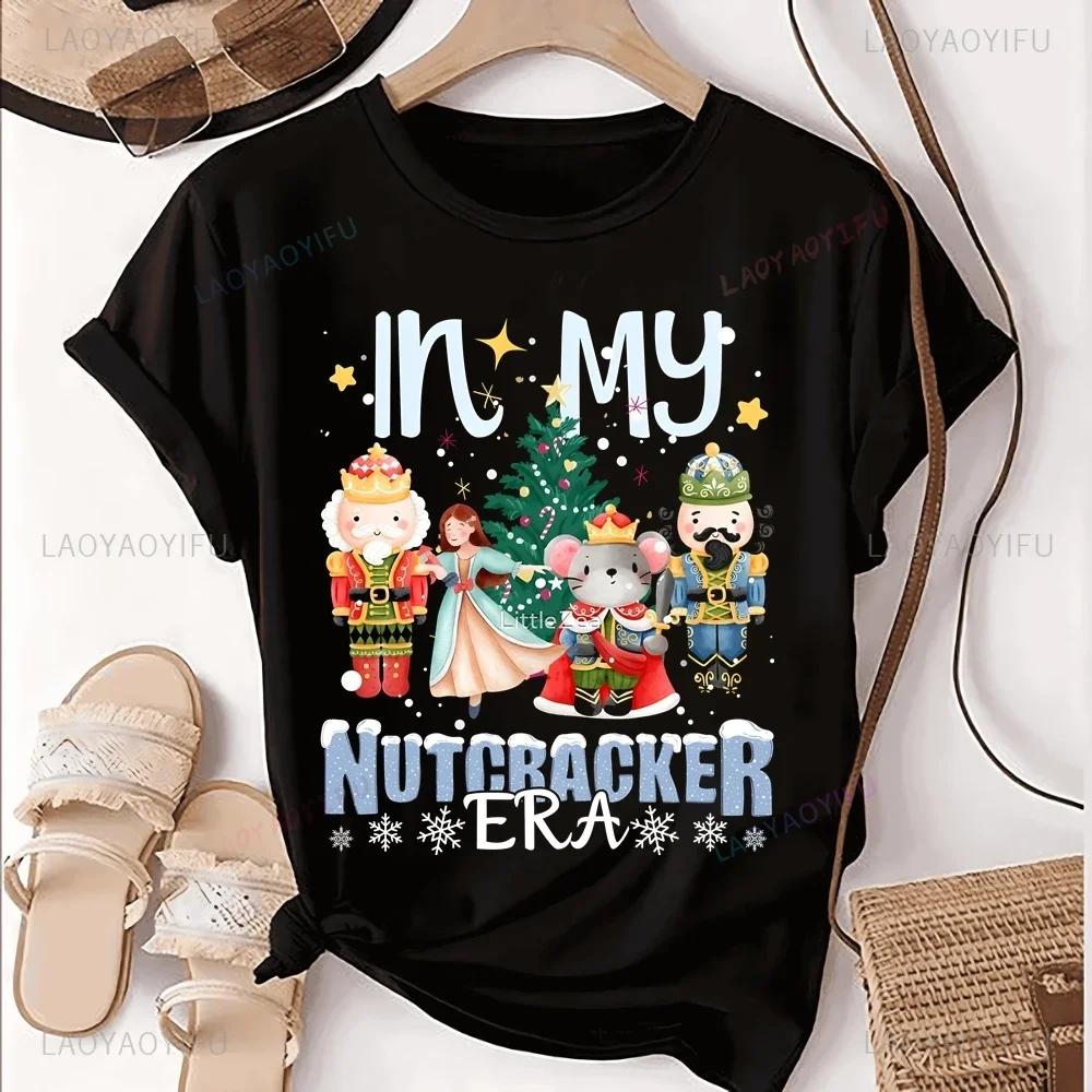 In My NUTCRACKER ERA Printed T-shirt NUTCRACKER Neutral Trend Harajuku Short Sleeve Unisex Shir