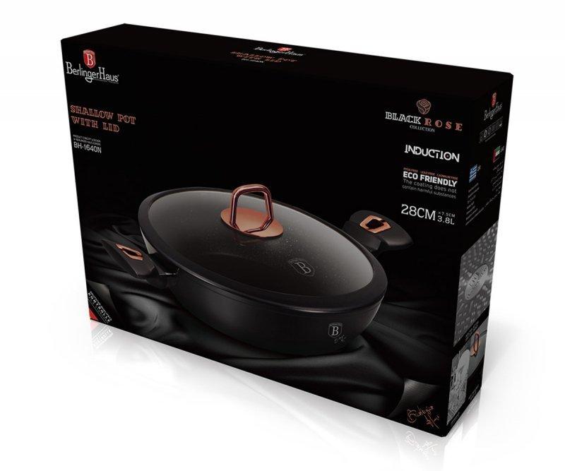 Garnek Granitowy 28Cm Berlinger Haus Bh-1640 Black Rose