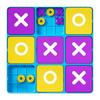 Tic Tac Toe Game - Tic Tac Toe Board Game Travel Fidget Toy for Kids Adults Family Game Night & Christmas Party Fun