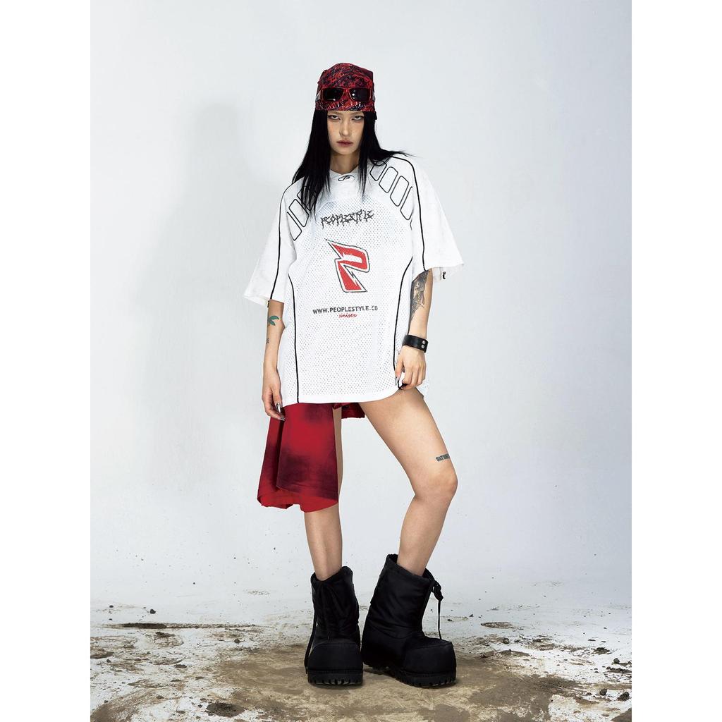 Мужская ретро дышащая быстросохнущая футболка Ice Degree для бейсбола, мотоспорта и велоспорта