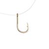 100Pcs 1 Box Sharp 10 Sizes Carbon Steel Fishing Hooks Fishook Durable Head Fish Bait