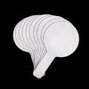 10Pcs Dry Erase Answer Paddles Handheld Double Sided Paddle Mini White Boards Small White Board Dry Erase Signs Auction Paddl