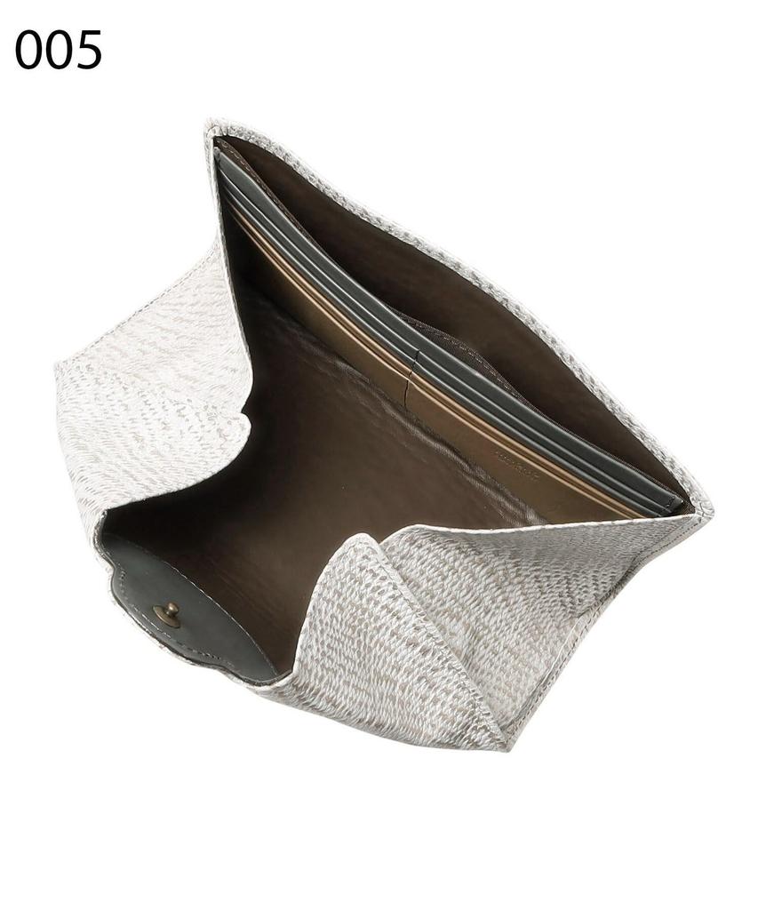 Wallet DAMASCO Long Wallet 70941793 Silver [Hiroko Hayashi] Women's (006) 00(FREE)