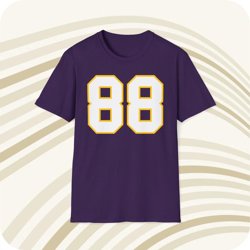 Футболка с майкой Minnesota Vikings Алана Пейджа №88 - Печать спереди и сзади
