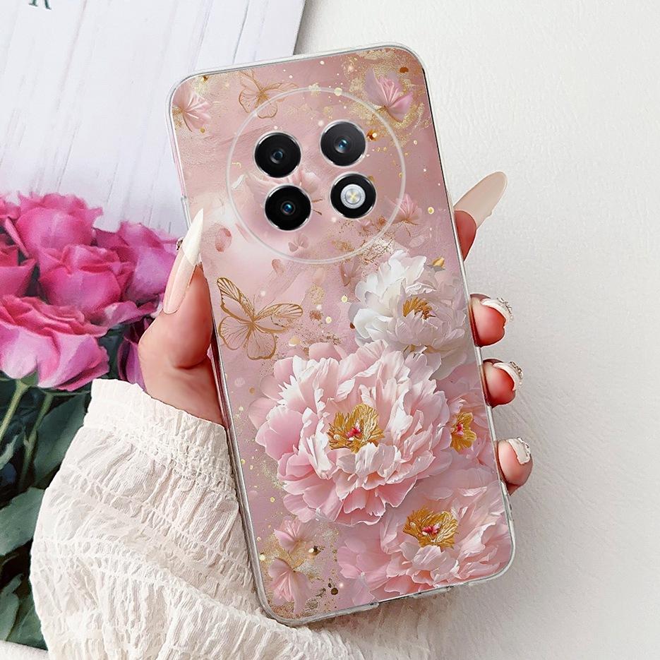 Чехол для Realme 13 Pro 5G RMX3990, цветной, с рисунком цветов, мягкий, тонкий чехол для телефона для Realme 13 Pro Plus Realme13 Pro+