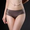 Женские трусики Изысканное кружевное нижнее белье Шелковый сатин Сексуальное бесшовное Девичье нижнее белье Женские брифы Большой размер Комфортные трусы