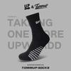Носки для баскетбола TOMMUP Elite Non-Slip — средней высоты, мягкая подошва, профессиональные спортивные носки с круглым логотипом