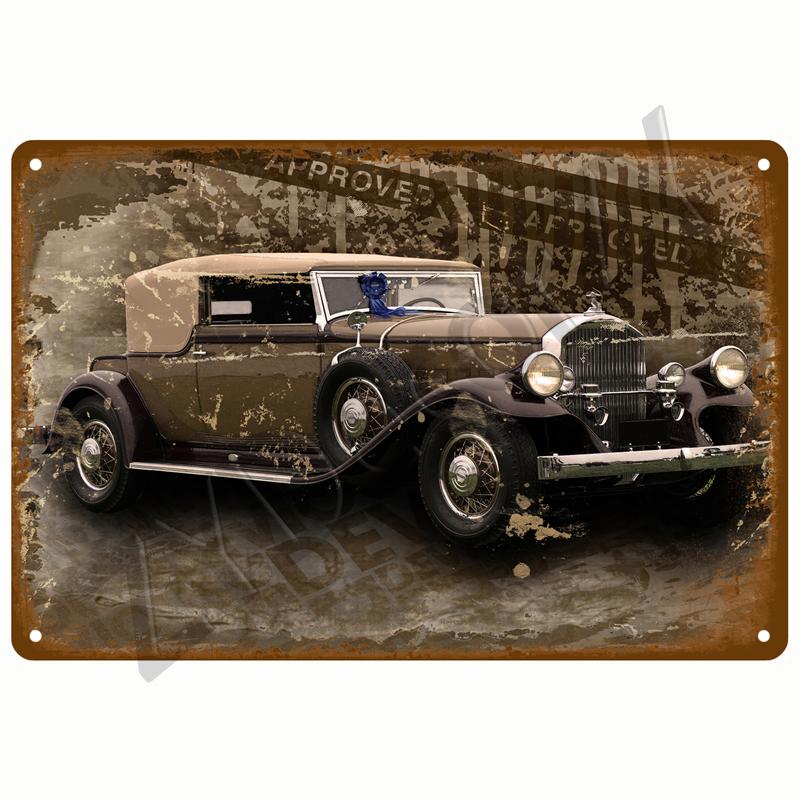 Металлический знак Гараж Газ Масло Свеча зажигания Шиномонтаж Man Cave Club Bar Home Wall Decor Art Vintage Decor Жестяная табличка Декоративная табличка