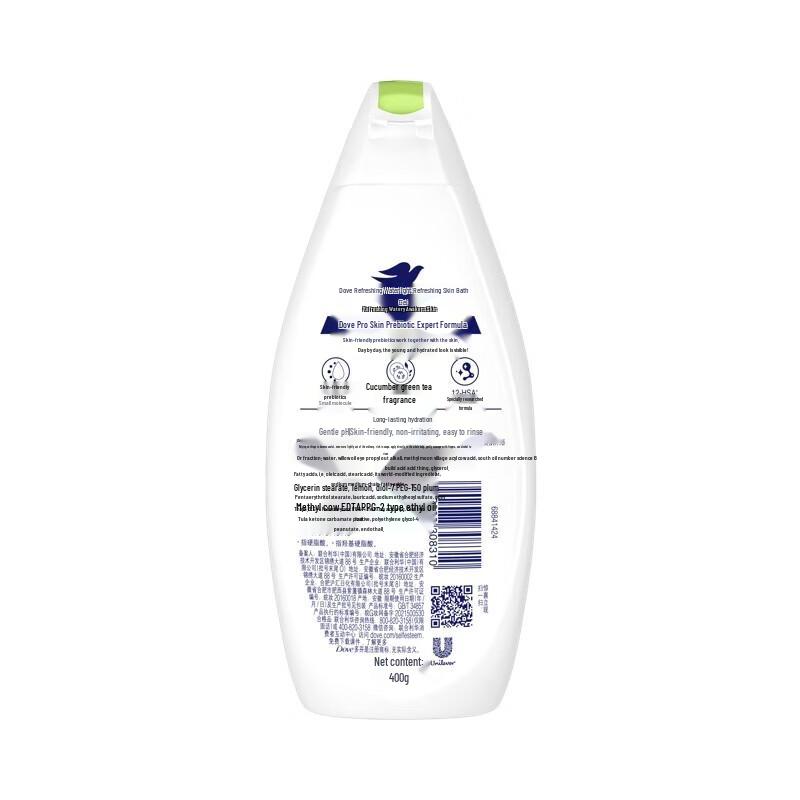 Dove Refreshing & Hydrating Body Wash 400g