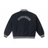 Новая бейсбольная куртка Converse для мужчин, черная 10025261-A03