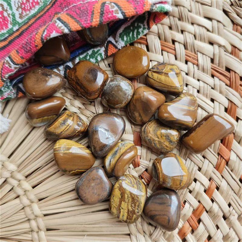 100 г/уп. Натуральный галтованный полированный кристалл кварца, необработанный, для декора, подарки для Рейки, энергетическая терапия, размер 15-20 мм