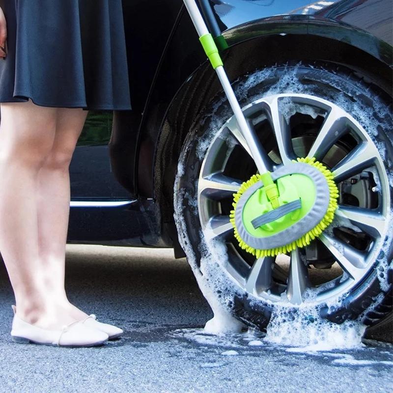 Щетка для мытья автомобиля Телескопическая швабра с длинной ручкой Швабра для мытья автомобиля Швабра для мытья автомобиля Швабра для мытья автомобиля Инструменты для мытья автомобиля