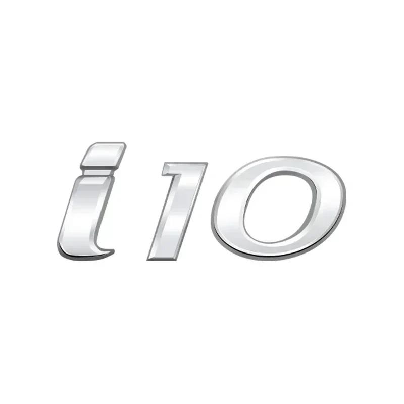 1 шт. Значок с логотипом 3D Металлическая эмблема Наклейка I10 I20 I30 I40 Буквенная наклейка Автоаксессуары
