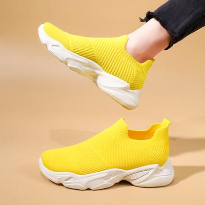 Женская легкая прогулочная обувь, повседневные дышащие кроссовки без шнуровки, теннисные кроссовки для бега, тренировочная обувь, спортивные кроссовки для женщин, спортивная спортивная обувь