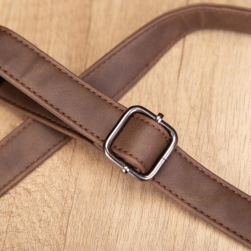 Горизонтальная модная большая сумка, трендовая мужская сумка через плечо, ретро-сумка