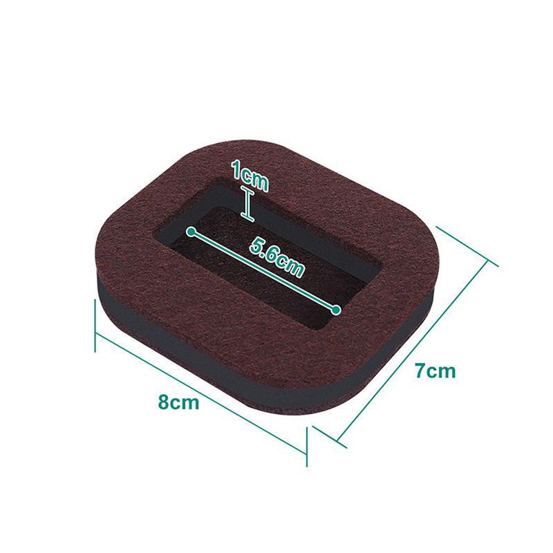 Стопор для колес офисного кресла, мебельные колпачки, защитные накладки на пол из твердой древесины, антивибрационная подкладка, роликовые ножки для стульев, противоскользящий коврик