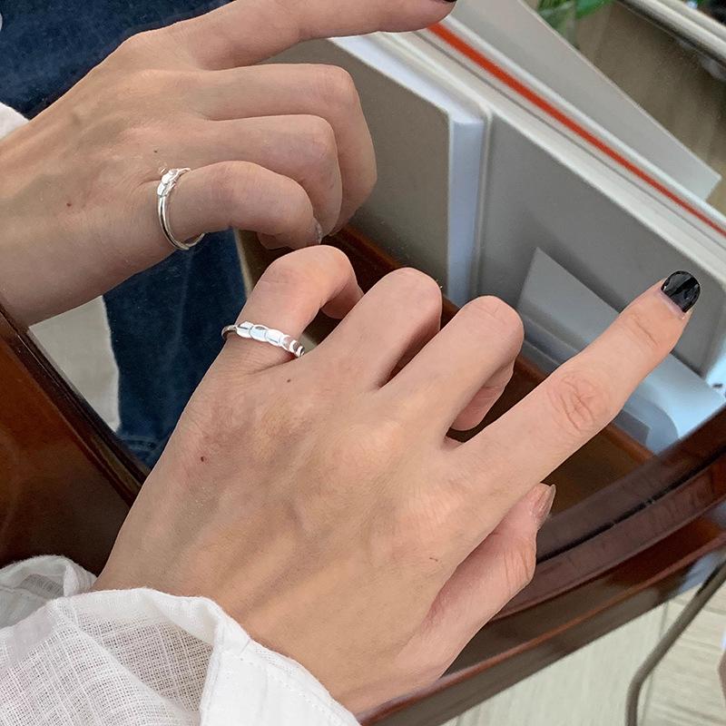 Коллекция женских винтажных регулируемых колец на мизинец - Высококлассные, штабелируемые, в холодном стиле
