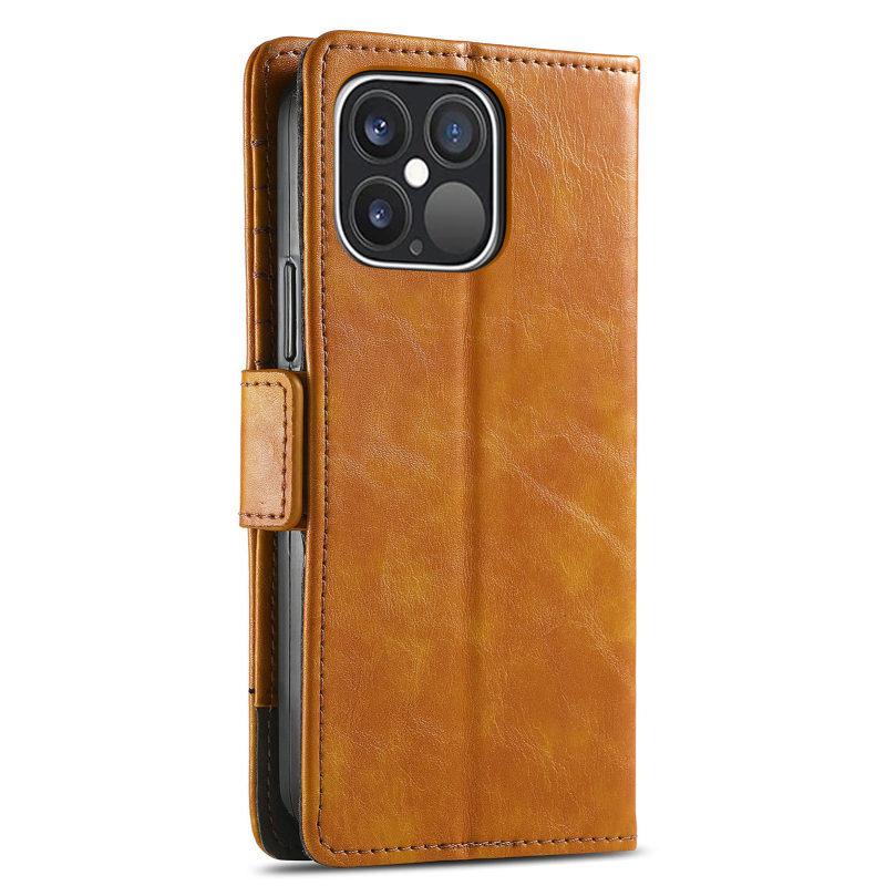 Folding Screen Flip Business Phone Case Phone Cover Compatible For 13 6.5/ 13 Pro/ 12 Pro Max/ 12/12